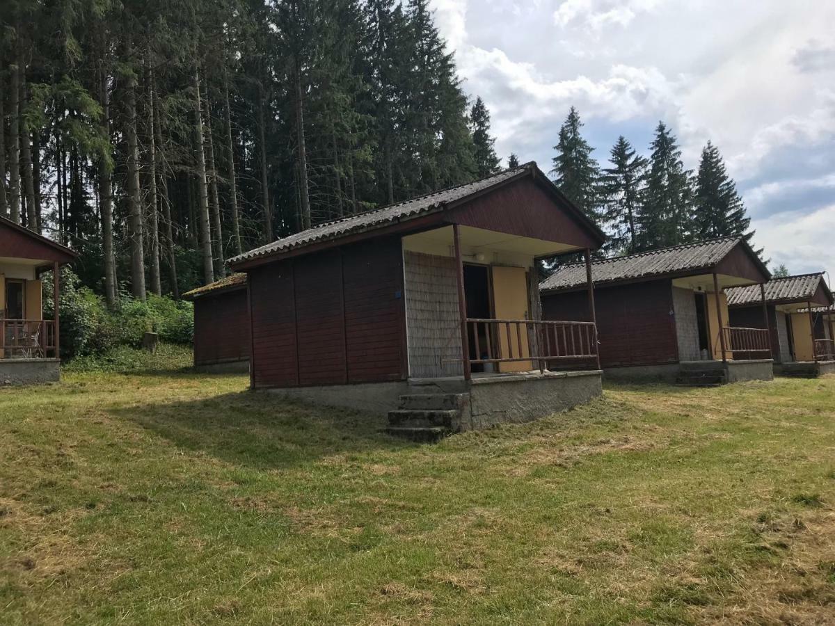 Отель Retro Chaty U Plaze Lipno Черна-в-Пошумави Экстерьер фото